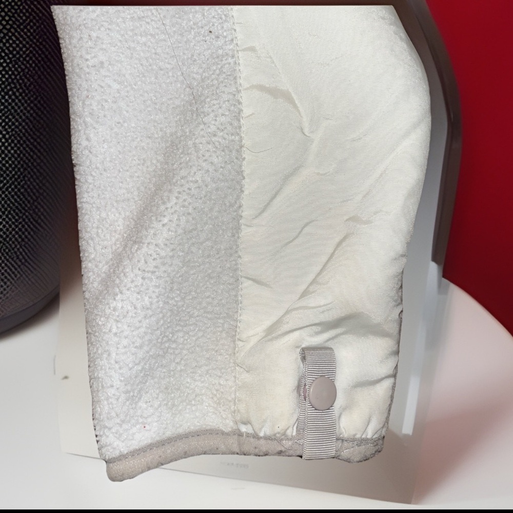 The North Face POLARTEC FLEECE Full Zipped Drawstring Toggle Waist Teddy Jacket - Picture 5 of 15